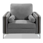 Sillón Atenas Gris 76X82X84 Cm