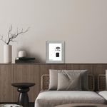 Marco para Foto Plateado