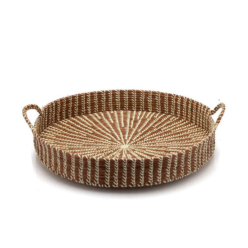 Canasta de Acícula de Pino 60 Cm Café