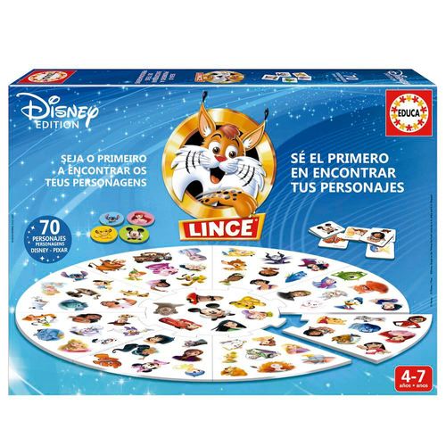 Juego de Mesa Lince con Personajes de Disney y Pixar