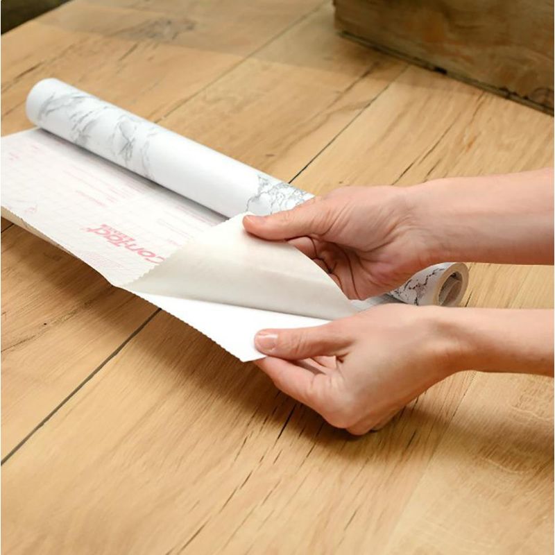 Rollo de Papel Adhesivo Classic Marbble Gris