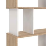 Librera Cubos Blanco y Nogal de 5 Niveles