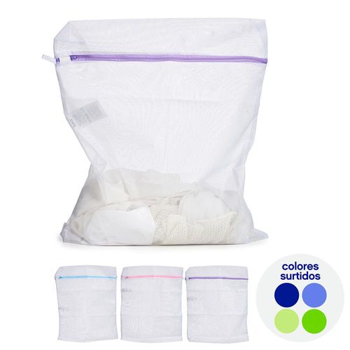 Bolsa para Lavado 50x60 Cm Colores Surtidos