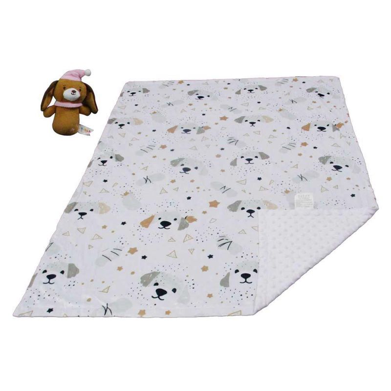 Set de Frazada y Peluche Diseños Surtidos