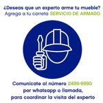 Set de Comedor Arkis para 6 Personas con Mesa y 6 Suillas Color Blanco y Gris Claro