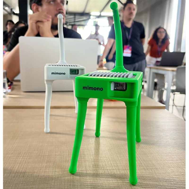 Proyector Portátil Verde de 5 Lásers Alta Definición, Imágenes Brillantes HD 720P, Dinámico, Enfoque Automático Y Con 4 Horas De Proyección - Mimono