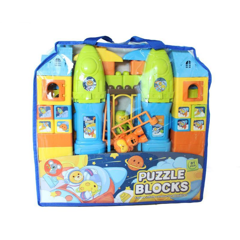 Bloques de Construcción 81 Piezas