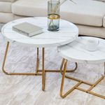 Set de 2 Mesas Ely Blanco