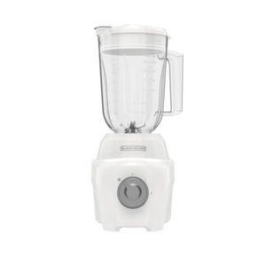 Licuadora de 2 Velocidades de Color Blanca con Jarra plástica