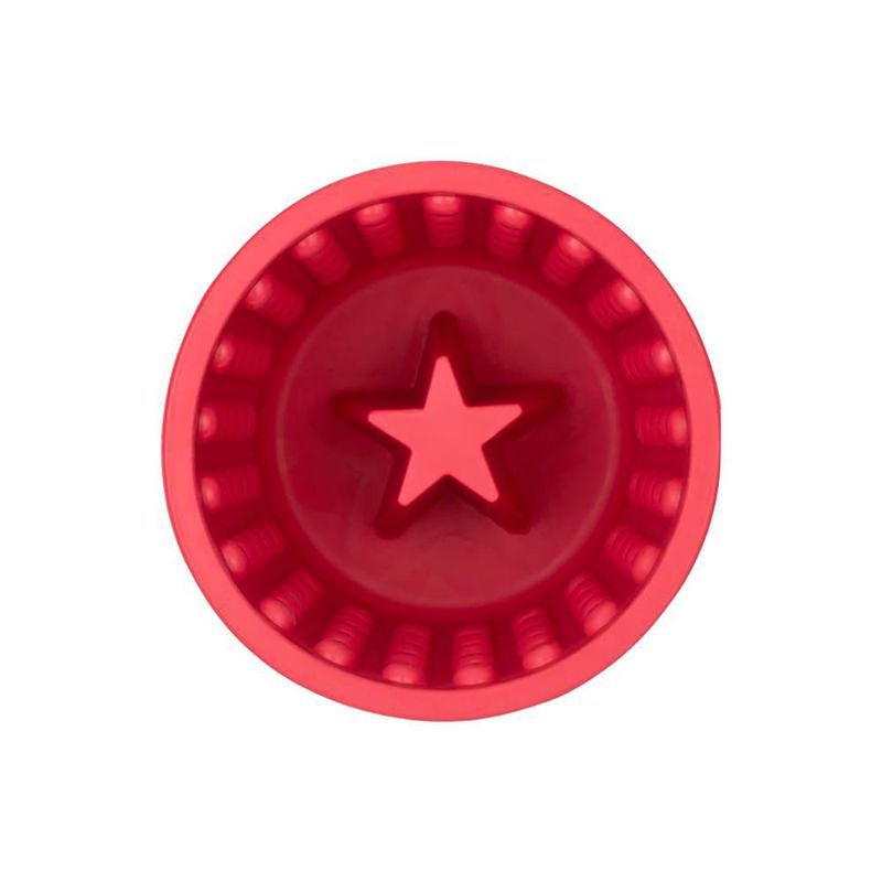 Plato Hondo Estilo Pote Rosado - Lickimat
