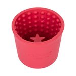 Plato Hondo Estilo Pote Rosado - Lickimat