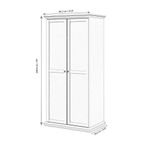 Armario Monet Blanco de 2 Puertas