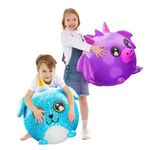 Peluche Inflable Biggies Dragón con Bomba Incluida