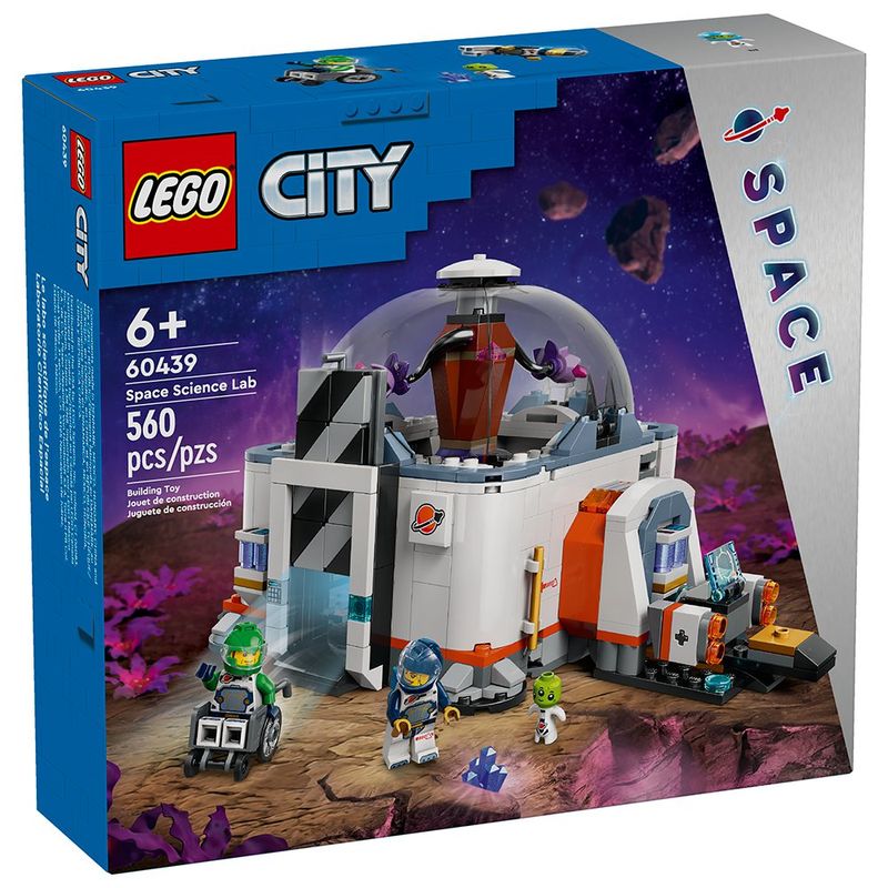 Laboratorio Científico Espacial LEGO City 560 Pzas