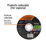 Disco de Corte Fino Tipo 4-1/2 Plg