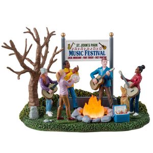 Festival de Música en el Parque para Villa Navideña