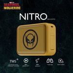 Bocina Portátil Nitro Edición Wolverine de 6 W