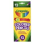 Lapices De Madera Largo De 12 Colores - Crayola