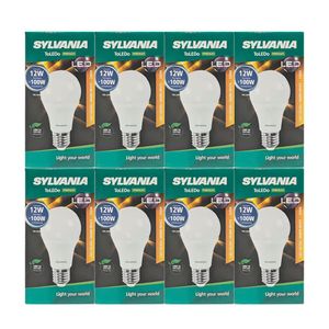 Set de 8 Bombillos LED Luz Cálida 12 W