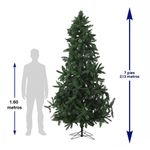 Árbol de Navidad Virginia 2.10 Metros
