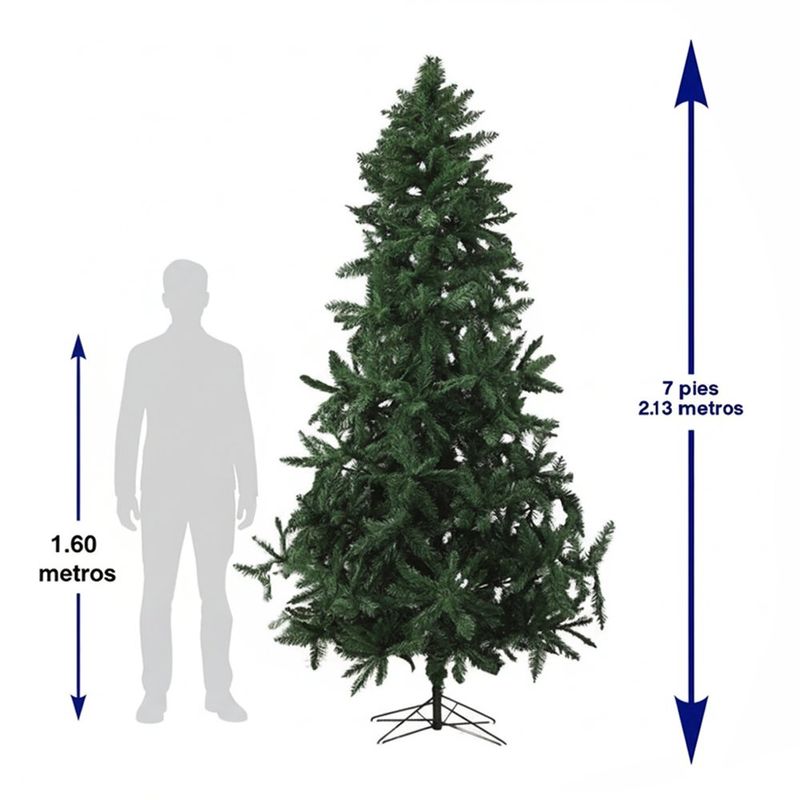 Árbol de Navidad Virginia 2.10 Metros