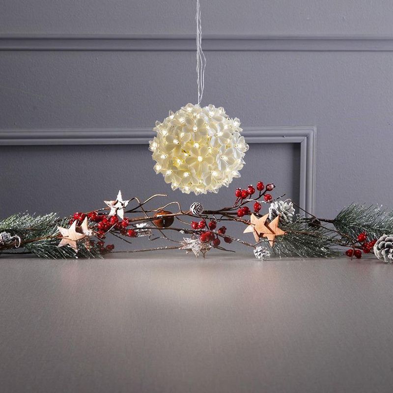 Esfera LED Cálida de 100 Luces