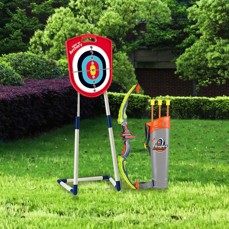 Set de Arco con Diana y Flechas