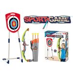 Set de Arco con Diana y Flechas