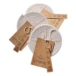 Set de Posavasos Color Crudo 4 Pzas