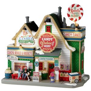 Dulcería “Candy Galore & More” con Luz LED para Villa Navideña