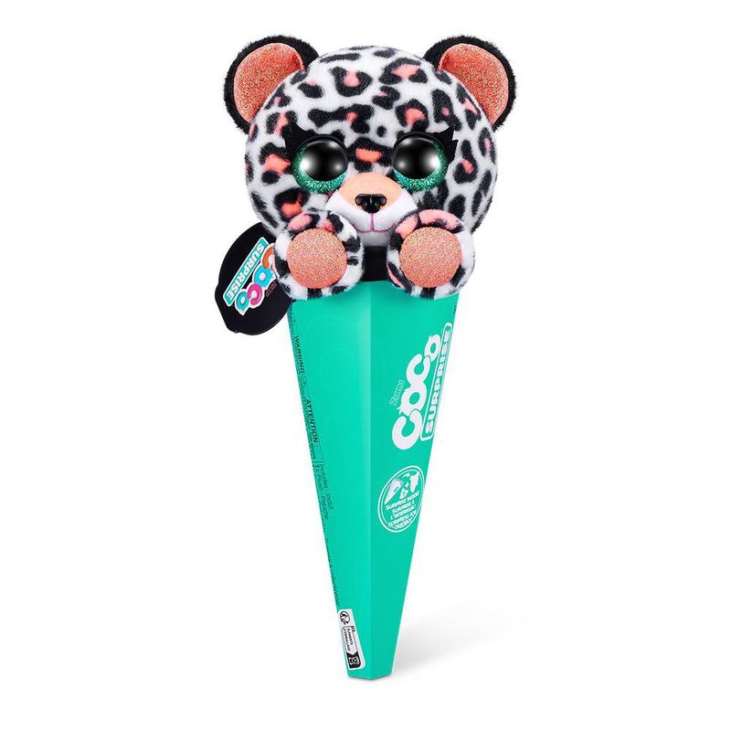 Coco Surprise Peluche Neon en Cono Diseños Surtidos