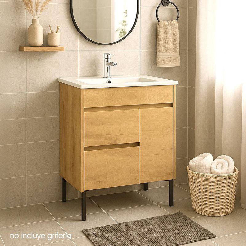 Mueble con Lavamanos Grace Oak