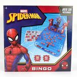 Juego de Bingo de Spider-Man con Bolillero y Cartones