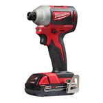 Kit de Destornillador de Impacto Inalámbrico 1/4 Plg 18 V