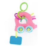 Mordedor Diseño Carro Burbuja Rosado