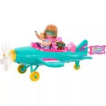 Muñeca Chelsea Piloto con Avión de 2 Asientos