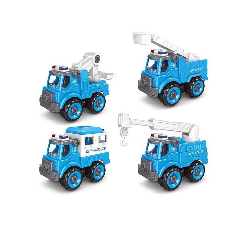 Set de Vehículos de Policía DIY