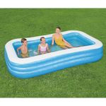 Piscina Familiar Inflable Rectangular Azul 3.05x1.83x0.56 M