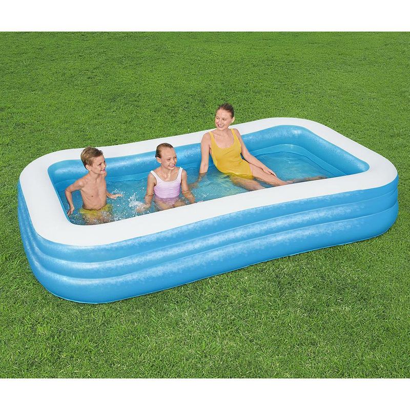 Piscina Familiar Inflable Rectangular Azul 3.05x1.83x0.56 M