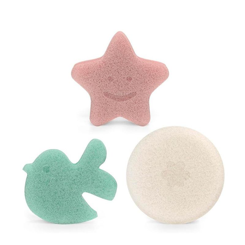 Set de 3 Esponjas para Bebés de 0+ Meses - Suavinex