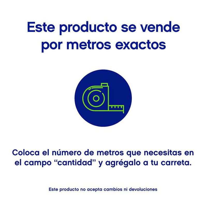 Cable TSJ Uso Extra Rudo Venta por Metro 2 X 10 AWG