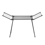 Tendedero Plegable de Metal Negro