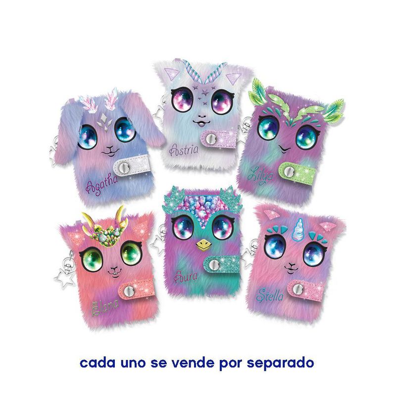 Mini Cuaderno Afelpado Nebulous Stars Diseños Surtidos