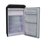 Frigobar 4 Pies³ Negro con Estantes Ajustables