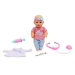 Muñeca Bebé con Juego Médico y Accesorios