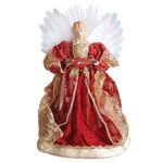 Figura de Ángel Rojo y Dorado