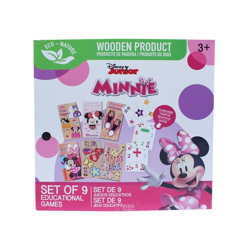 Set de 9 en 1 Juegos Minnie