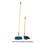 Escoba Popular Cerdas Suaves Azul