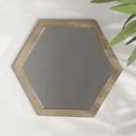 Set de 6 Espejos Decorativos Hexagonales