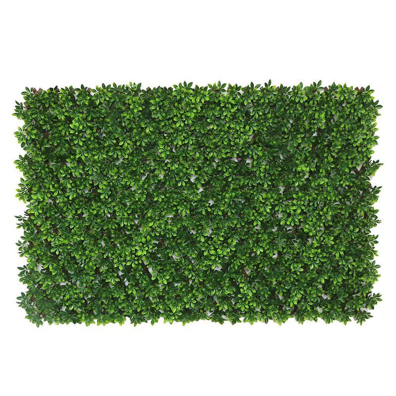 Panel de Follaje Sintético Expandible Verde
